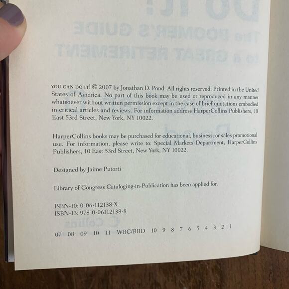 Johnathan Pond‎ Grow Your Money & You Can Do It finance planning advice books - Picture 6 of 16